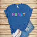 Honey Grandma Shirt, Gift for Honey, New Grandmother T-Shirt, Honey Tee, Grandma Bee Gift – view 2
