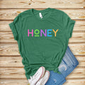 Honey Grandma Shirt, Gift for Honey, New Grandmother T-Shirt, Honey Tee, Grandma Bee Gift – view 3