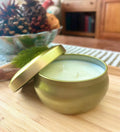 Wholesale 6oz Soy Candles, No Label Candles, Event Candles, Party Favor Candles, Private Label 6oz Tin Candles, Scented Unlabled Tin Candles