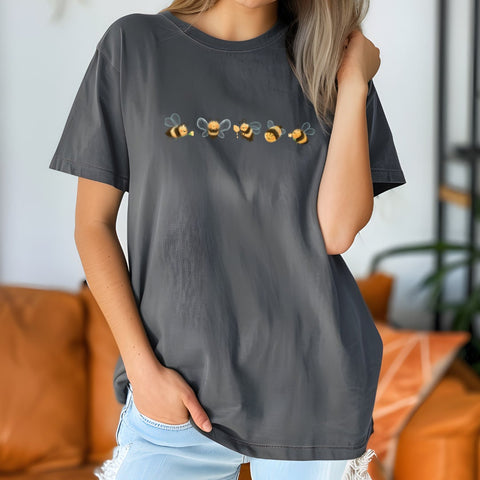 Honey Bee T-Shirt, Bumble Bee Shirt, Bee Lover Shirt, Cute Bee Shirt, Bee Gift, Cottagecore Shirt, Entomology, Apiary, Entomologist Shirt