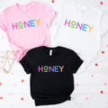Honey Grandma Shirt, Gift for Honey, New Grandmother T-Shirt, Honey Tee, Grandma Bee Gift – view 5