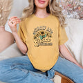 Grow in Grace Shirt for Women | Christian Proverbs T-Shirt | Bible Verse Shirt | Floral Faith Shirt | Sunflower Christian Tee – view 4