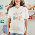 Honey Shirt for Grandma, Honey T-Shirt for Women, Floral Grandma Shirt, Call Me Honey Gift for Grandmother – view 3