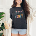 Honey Shirt for Grandma, Honey T-Shirt for Women, Floral Grandma Shirt, Call Me Honey Gift for Grandmother – view 5