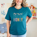 Honey Shirt for Grandma, Honey T-Shirt for Women, Floral Grandma Shirt, Call Me Honey Gift for Grandmother