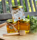 Honey Jar Favors, Honey Favors Baby Shower, Mini Honey Jar Wedding Favors, Baby to Bee, Thanks for Beeing Here, Tea Party
