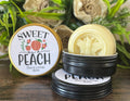 Sweet As A Peach Party Favor, Peach Baby Shower, Peach Party Theme, Little Peachy 1st Birthday Gift – view 2