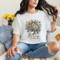 Honey Grandma Shirt | New Grandma Gift | Promoted to Honey Shirt | Grandma to Be Tee | Pregnancy Reveal Grandma | Grandma Est Shirt – view 5