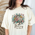 Honey Grandma Shirt | New Grandma Gift | Promoted to Honey Shirt | Grandma to Be Tee | Pregnancy Reveal Grandma | Grandma Est Shirt