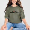 I Love My Beekeeper Shirt, Backyard Beekeeper, Entomologist Shirt, I Love My Husband Beekeeping Shirt, Honeybee T-Shirt – view 4
