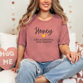 Promoted to Grandma Shirt | Pregnancy Reveal to Grandma | New to the Hive Grandma Gift | Baby Announcement Shirt | Honey Grandma Tee – view 5