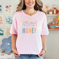 Honey Shirt for Grandma, Honey T-Shirt for Women, Floral Grandma Shirt, Call Me Honey Gift for Grandmother – view 4
