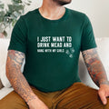 Mead Lover Shirt | Viking Shirt for Dad | Beekeeper Gift Tee | Honey Wine Shirt | Bee Lover Gift | Drinking Shirt for Him | Mead Tee – view 3