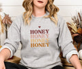 Honey Grandma Sweatshirt | Call Me Honey Shirt | Gift for Grandma Honey | Honey Bee Gift | New Grandma Gift | Honey Lover Shirt