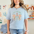 Wildflower Save the Bees Shirt, Wildflower Teacher Floral TShirt, Honey Bee Shirt, Wildflowers, Bee Shirt for Her, Bee Gift, Botanical Shirt – view 5