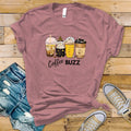 Coffee Lover Bee Shirt | Coffee Buzz Shirt | Bee Lover Gift | Trendy Coffee Tee | Gift for Coffee Drinker | Honey Bee Coffee Shirt – view 4