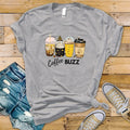 Coffee Lover Bee Shirt | Coffee Buzz Shirt | Bee Lover Gift | Trendy Coffee Tee | Gift for Coffee Drinker | Honey Bee Coffee Shirt – view 2