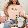 Promoted to Grandma Shirt | Pregnancy Reveal to Grandma | New to the Hive Grandma Gift | Baby Announcement Shirt | Honey Grandma Tee – view 2