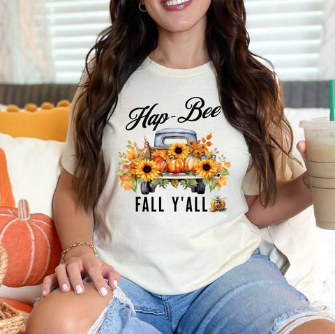 Pumpkin Patch Honeybee Shirt | Happy Fall Tee | Sunflower Mom Shirt | Halloween Bee Shirt | Fall Teacher Gift