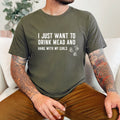 Mead Lover Shirt | Viking Shirt for Dad | Beekeeper Gift Tee | Honey Wine Shirt | Bee Lover Gift | Drinking Shirt for Him | Mead Tee – view 4