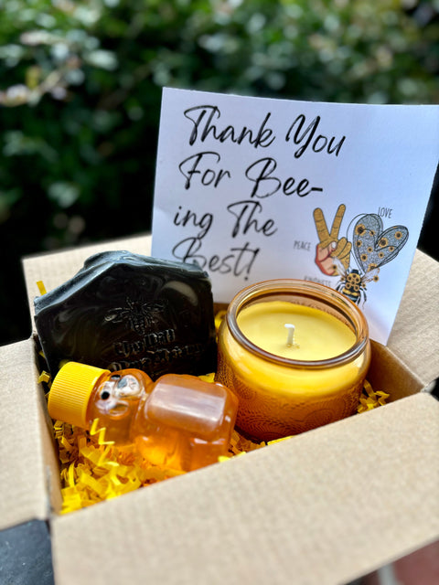 Best Friend Care Package, Bee Gift Box, Sunshine Gift, Thinking of You Gift, Honey Gift, Birthday Gift Box, Appreciation Gift for Her