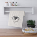 Honey 2025 Tea Towel, Call Me Honey Gift for Grandma, Baby Reveal Gift, Pregnancy Reveal, Bumble Bee Tea Towel