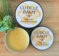 Natural Cuticle Balm, Citrus Bee Balm for Working Hands, Gardener Gift, Dry Skin Salve, Foot Balm, Organic Skin Care, Orange Essential Oil – view 4