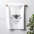 Honey 2025 Tea Towel, Call Me Honey Gift for Grandma, Baby Reveal Gift, Pregnancy Reveal, Bumble Bee Tea Towel - view 2