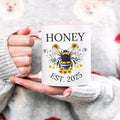 Honey Grandma Gift, New Grandma Ornament, Pregnancy Reveal Grandma, Call Me Honey Gift, Grandma to Be Gift, Bumblebee Grandma Ornament – view 3