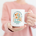 Grandma To Be Mug, Promoted To Grandma Gift, Baby To Bee 2025, Honey Bee Baby Reveal, Pregnancy Reveal Gift, New Grandma Mug Est 2025 - view 2
