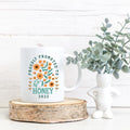 Grandma To Be Mug, Promoted To Grandma Gift, Baby To Bee 2025, Honey Bee Baby Reveal, Pregnancy Reveal Gift, New Grandma Mug Est 2025 - view 4
