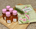 Pink Honey Bear Baby Shower Favors, Mini Pure Organic Honey Bears, Baby Girl Shower Favors – view 4