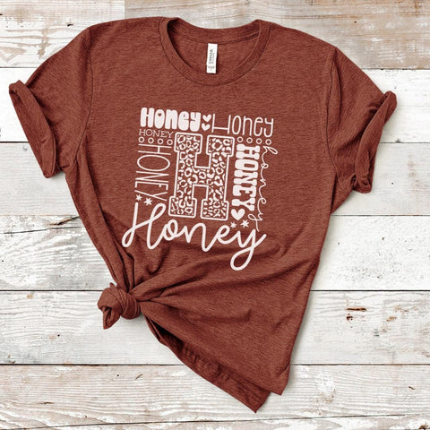 Honey Shirt, Gift for Grandmother Honey, World's Best Grandma Gift, Call Me Honey, Promoted to Honey T-Shirt, Beekeeper Gift