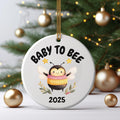 New Grandma Ornament | Pregnancy Reveal Gift | Personalized Grandma Mug | Call Me Honey | Baby 2025 | Grandmother Christmas Gift – view 3