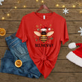 Bee Merry Christmas Shirt | Honey Bee Christmas Shirt | Beekeeper Christmas Gift | Bee Lover Tee | Christmas Bee Shirt | Holiday Bee Shirt – view 2