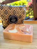 Tallow Natural Honey Tobacco Soap, Organic Bar Soap, Cold Processed Hand Made Soap, Bee Gift – view 4