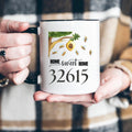 My City Mug | Home Sweet Home Mug | Zip Code Mug Gift | New Homeowner Gift | Realtor Gift Mug | Housewarming Mug | City Hometown Gift – view 2