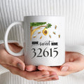 My City Mug | Home Sweet Home Mug | Zip Code Mug Gift | New Homeowner Gift | Realtor Gift Mug | Housewarming Mug | City Hometown Gift – view 4