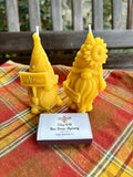 Gnome Lover Beeswax Candle | Sunflower Lover Gift | Welcome Home Gift | Honey Bee Candle | New Home Gift – view 5