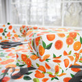 Little Cutie Gift Wrap, Clementine Wrapping Paper, Orange Fruit Gift Wrap Roll, Citrus Gifting Paper – view 2