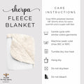 Honeybee Sherpa Blanket, Baby Bee Nursery Crib Throw, Bee Themed Gift, Cozy Throw for Home Decor, Bee Lover, Nature Inspired Bedding - view 5