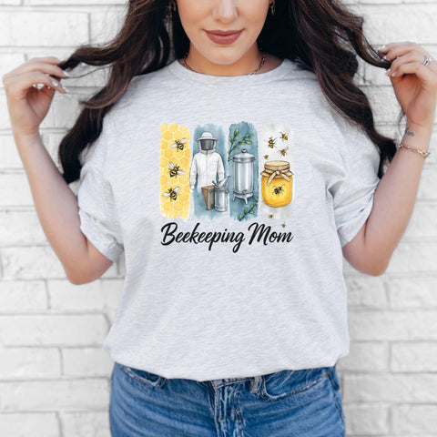 Beekeeping Mom Shirt, Beekeeper Gift for Women, Homestead Mom Tee, Bee Lover Shirt, Gift for Beekeeper