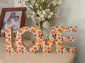 Little Cutie Baby Blanket | Clementine Baby Shower | Orange Nursery Blanket | Citrus Baby Gift | Little Cutie Theme | Baby Shower Decor – view 2