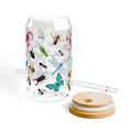 Insect Lover Glass Tumbler | Pollinator Mug Gift | Bug Lover Cup | Science Teacher Gift | Entomologist Gift | Bee Lover Glass Mug – view 5