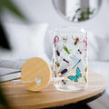 Insect Lover Glass Tumbler | Pollinator Mug Gift | Bug Lover Cup | Science Teacher Gift | Entomologist Gift | Bee Lover Glass Mug – view 2