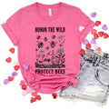 Honor the Wild Honeybee Shirt, Conservation Wildlife T-Shirt, Protect Pollinators, Nature Lover Gift, Beekeeper Beekeeping Shirt – view 4