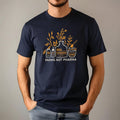 Farms Not Pharma Shirt, Local Farmer T-Shirt, Farmer's Market Small Business Shirt for Beekeeper, Beekeeping Honey Shirt – view 4
