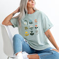 Wildflower Bee Shirt | Boho Botanical Shirt | Modern Floral Tee | Gardener Gift Shirt | Bee Lover Gift | Minimalist Wildflower Shirt – view 4