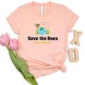 Save the Bees Shirt, Bee Keeper T-Shirt Gift, Beekeeping Gift, Queen Bee Shirt, Teacher Bee Theme, Earth Day Tee, Science Shirt – view 5
