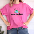 Save the Bees Shirt, Bee Keeper T-Shirt Gift, Beekeeping Gift, Queen Bee Shirt, Teacher Bee Theme, Earth Day Tee, Science Shirt – view 3